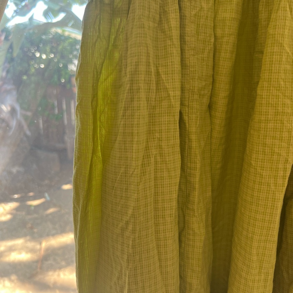 Everlane Green Strappy Maxi Dress - Picture 3 of 3